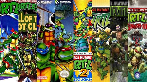 tmnt games|List of Teenage Mutant Ninja Turtles video games .